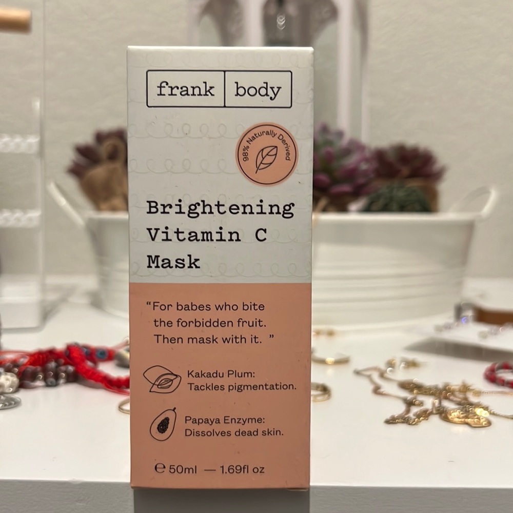 Frank Body Brightening Vitamin C Mask